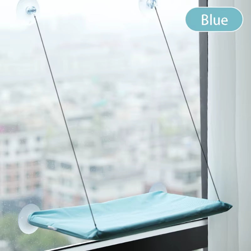Cat Hammock Window Hanger Cat Hammock Washable Detachable Pet Bed Suction Shelf Bag Beds Seat for Cat Sleeping Pet Supplies