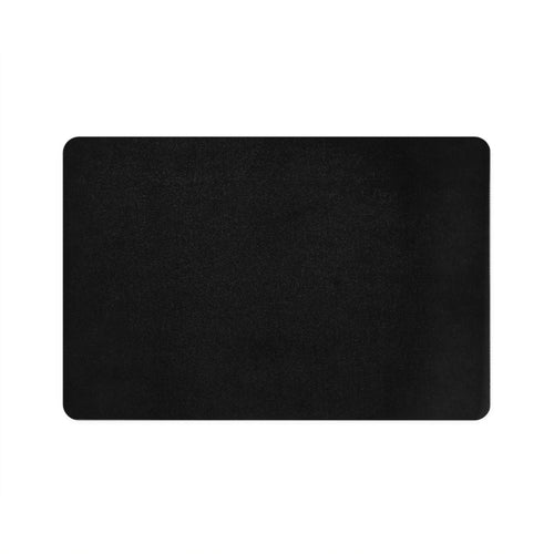 "Fueled By Treats & Belly Rubs" Dog Feeding Mat – Non-Slip Washable Pet Food Mat – Cute Pet Feeding Station Rug for Dogs & Cats