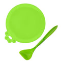 New 2PCS Reusable Pet Food Can Cover Silicone Dogs Cats Storage Tin Cap Lid Seal Cover with Spoon