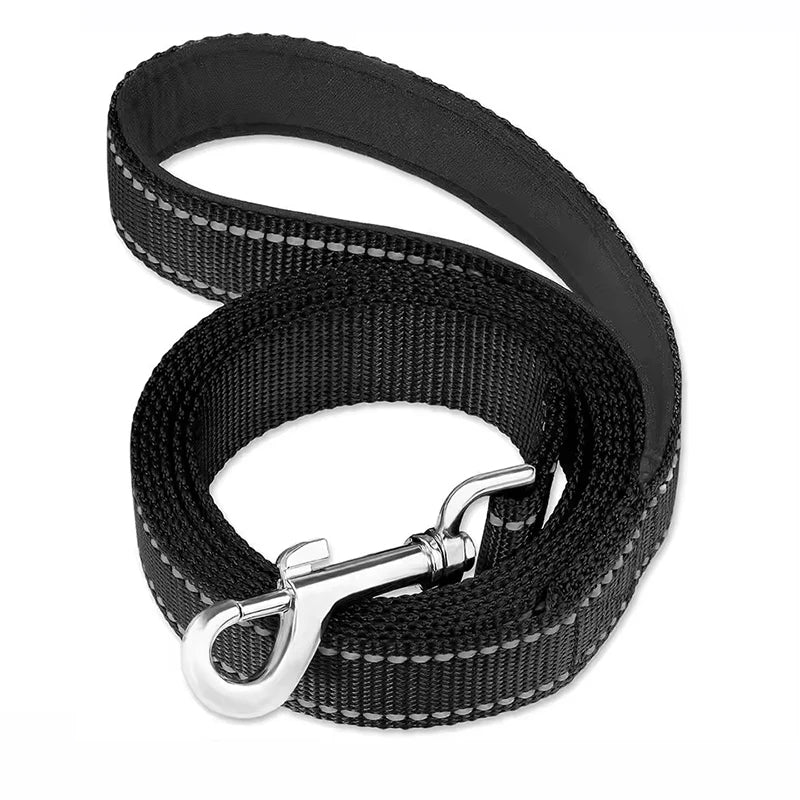 Outdoor Pet Walking Leash 180Cm Comfortable Training Guide with Night Reflective Walking Pet Safety Rope