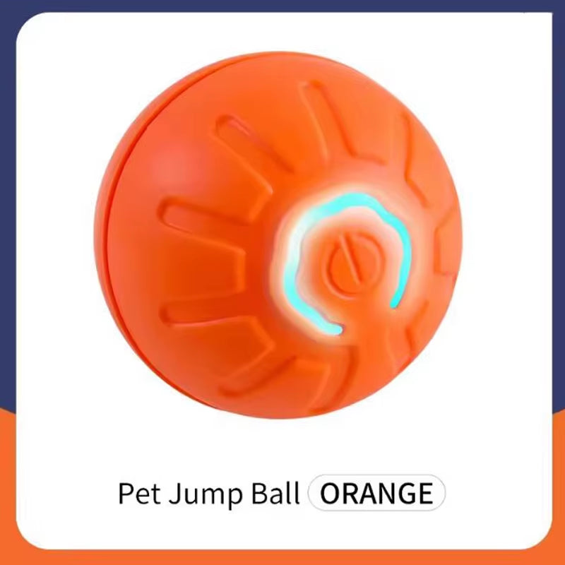 Hot Intelligent Pet Toy Ball Electronic Pet Interactive Toy Moving Ball USB Puppy Automatic Moving Bounce Gift Cat Products.