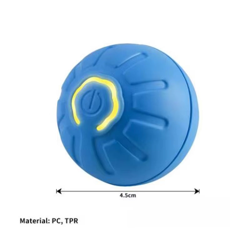 Hot Intelligent Pet Toy Ball Electronic Pet Interactive Toy Moving Ball USB Puppy Automatic Moving Bounce Gift Cat Products.
