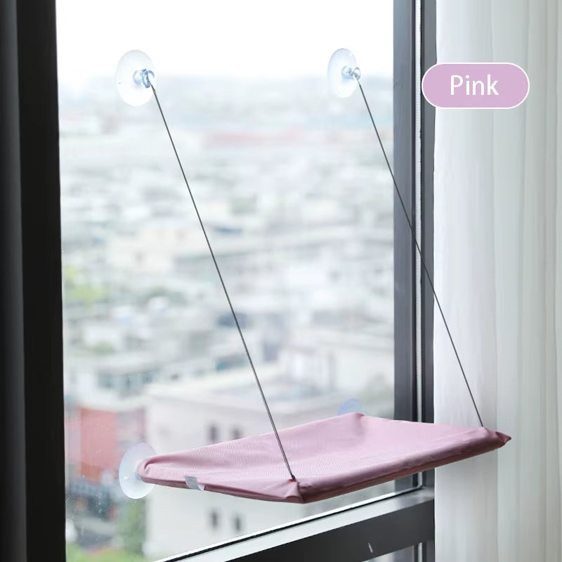 Cat Hammock Window Hanger Cat Hammock Washable Detachable Pet Bed Suction Shelf Bag Beds Seat for Cat Sleeping Pet Supplies