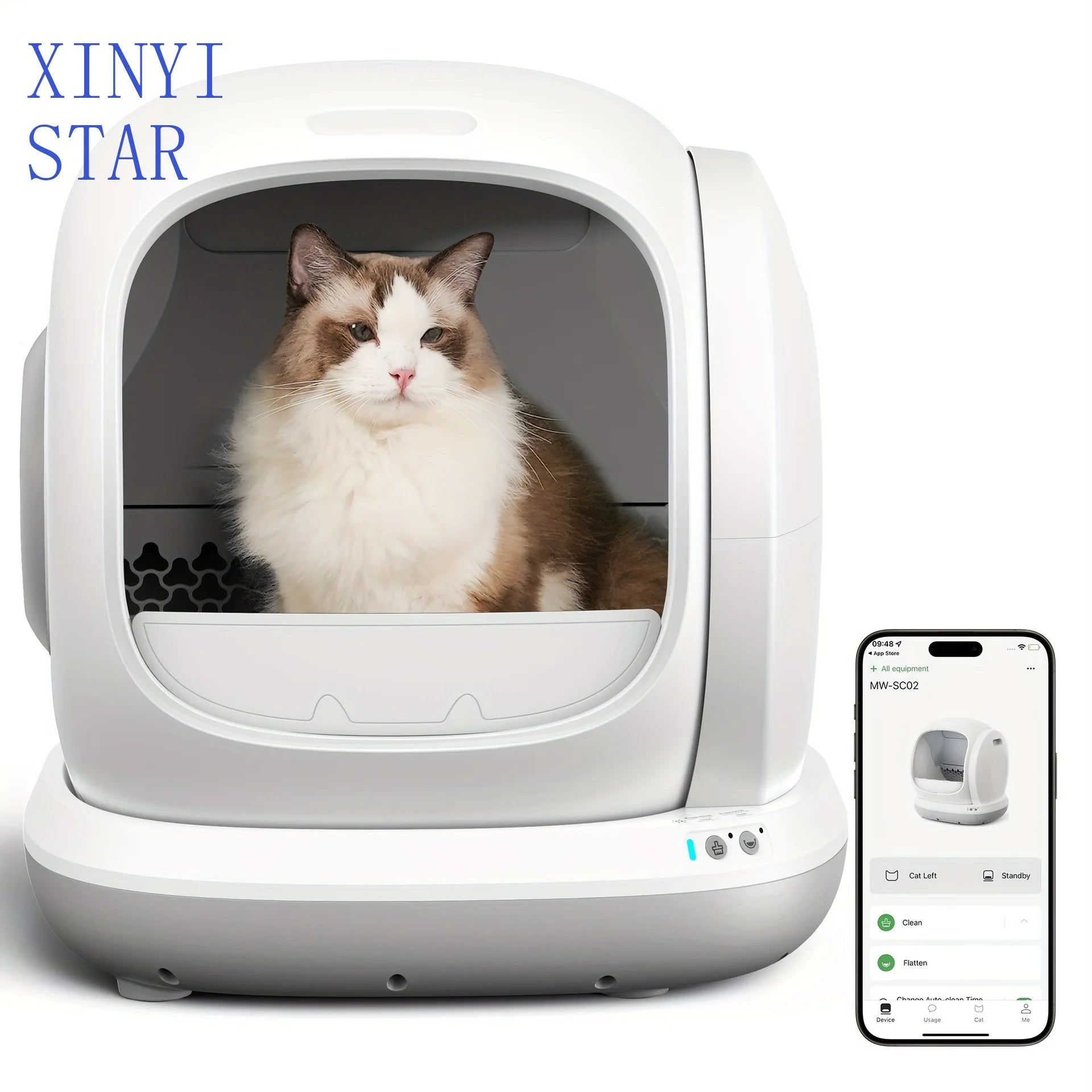 Self Cleaning Litter Box Automatic Cat Litter Box Self