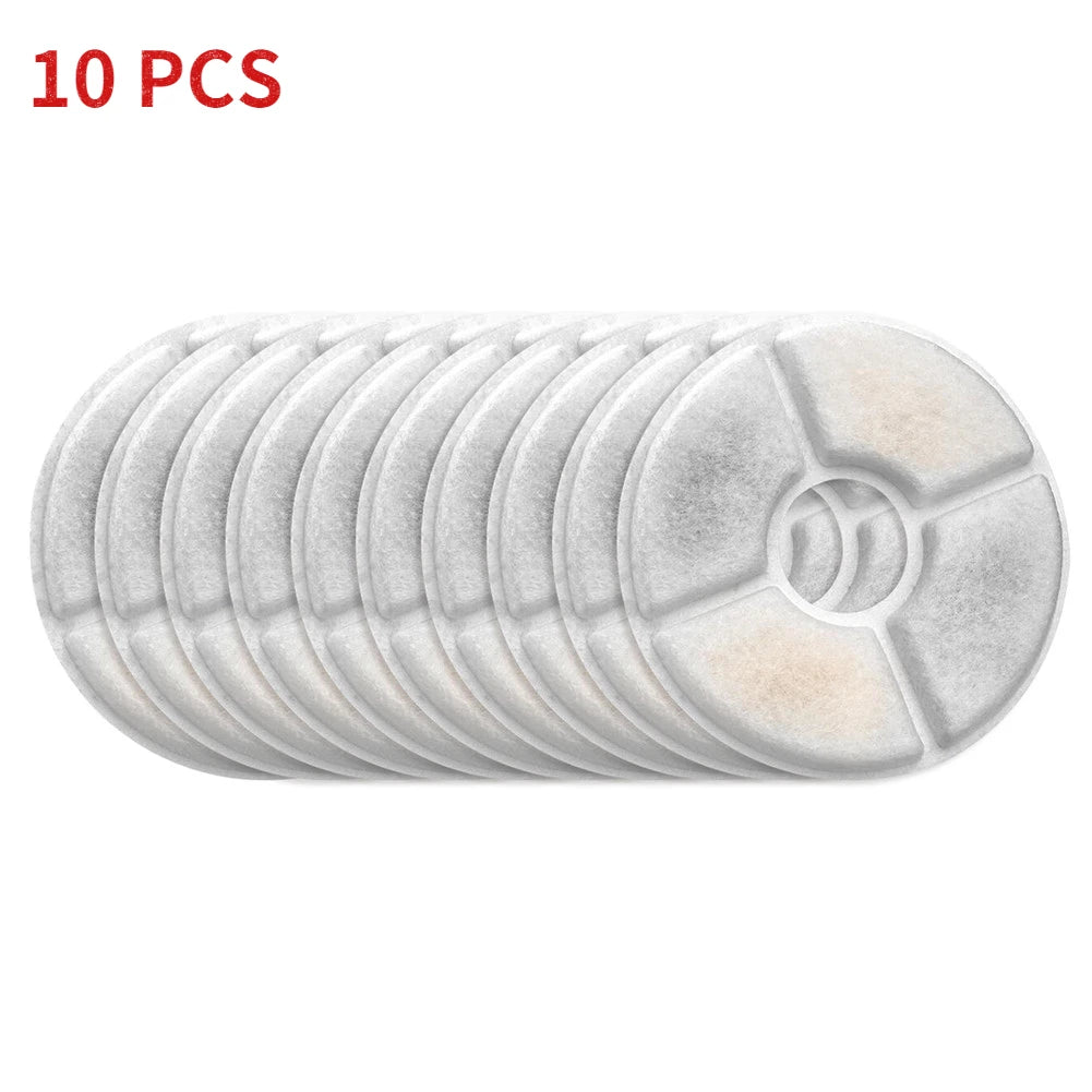 4/8/12Pcs Dog Feeders Fountain Filters Cat Water Replacement Filter for 2/2.4L Pet Fountain Filtration System Pre-Filter Sponges