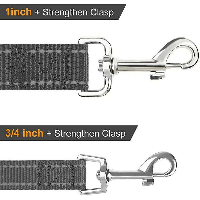 Outdoor Pet Walking Leash 180Cm Comfortable Training Guide with Night Reflective Walking Pet Safety Rope